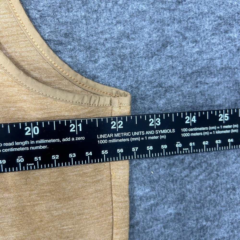 Southern Tide Vest Mens Medium Brown Coligny‎ Quilted Zip Pockets Preppy Golf - Picture 8 of 11